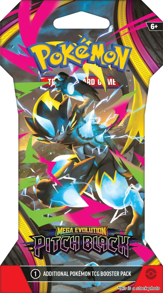 Pitch Black Sleeved Booster Pack