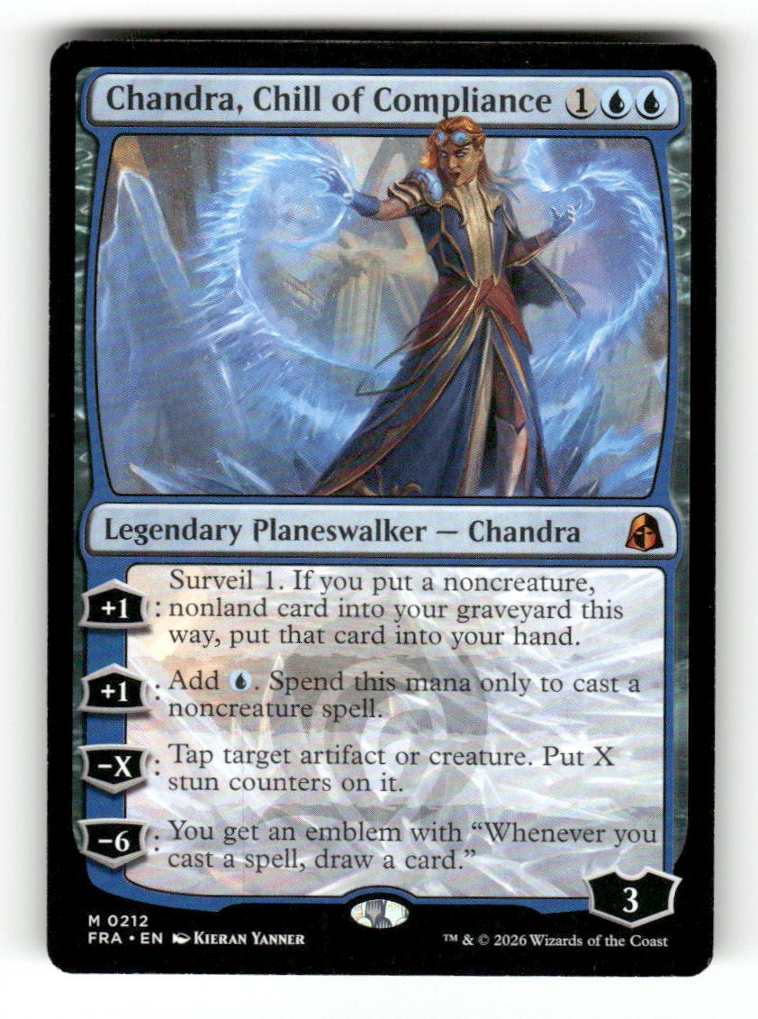 Chandra, Chill of Compliance