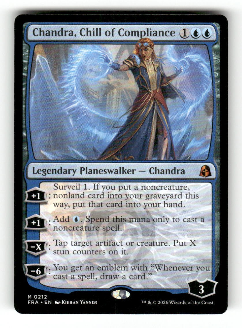 Chandra, Chill of Compliance