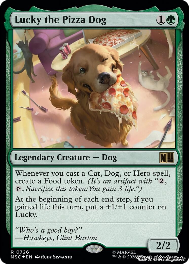 Lucky the Pizza Dog