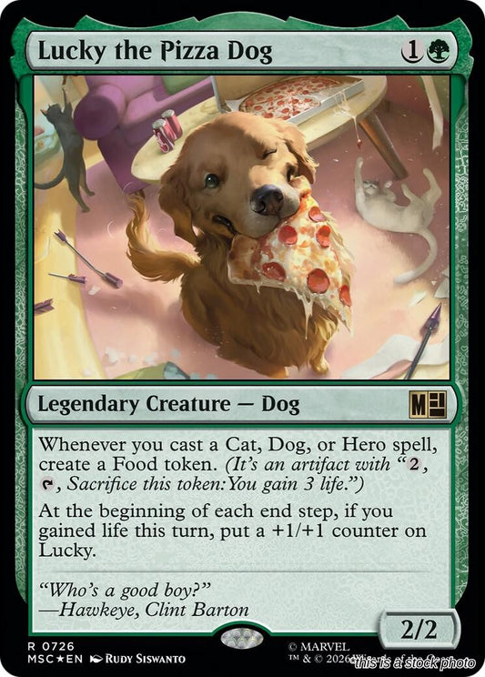 Lucky the Pizza Dog