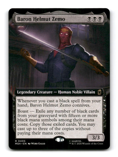 Baron Helmut Zemo (Extended Art)
