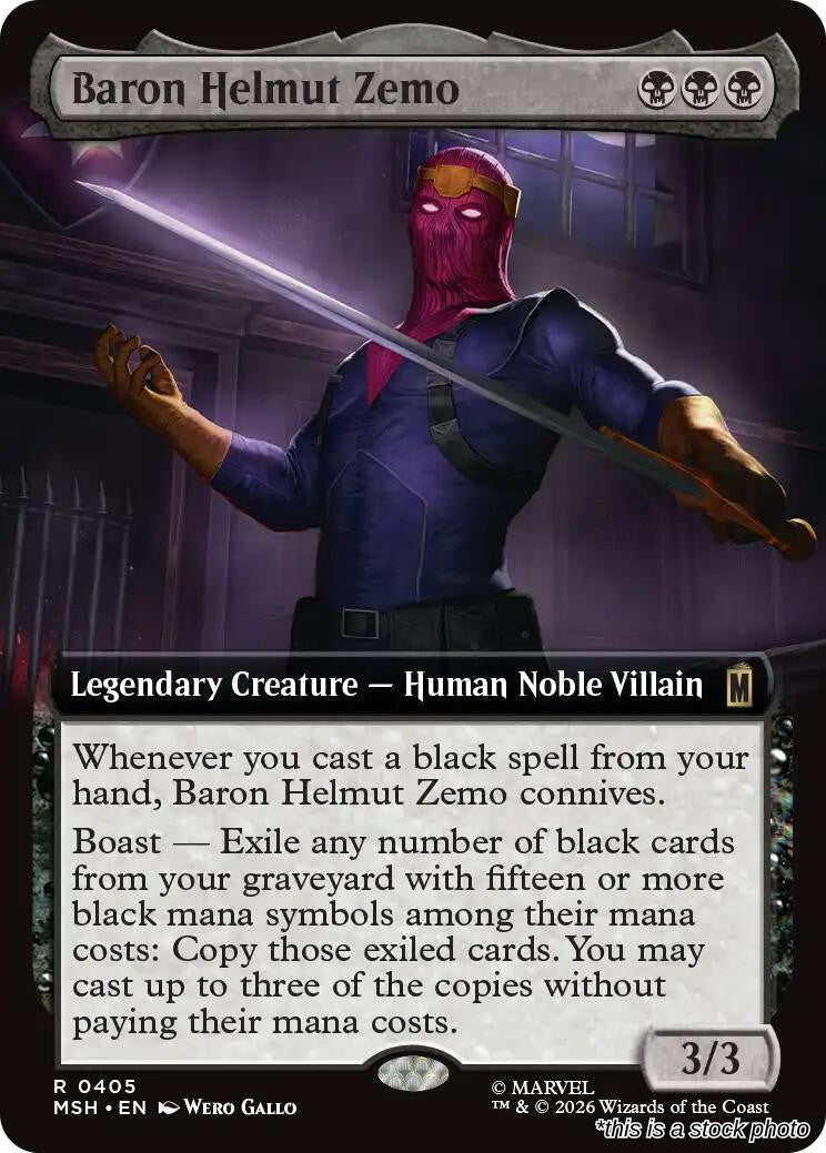 Baron Helmut Zemo (Extended Art)