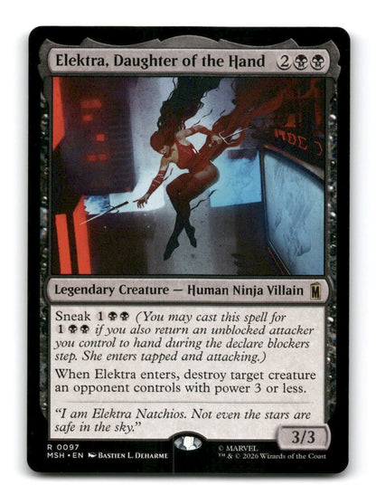 Elektra, Daughter of the Hand