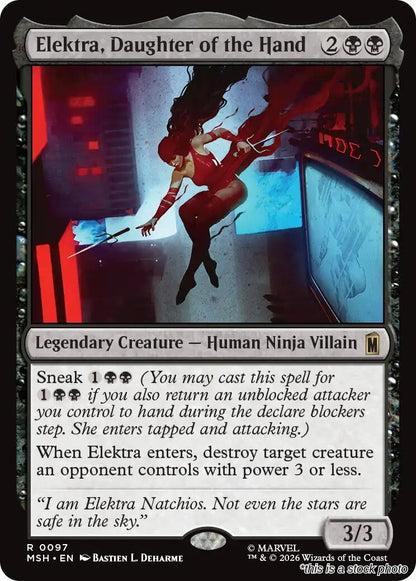 Elektra, Daughter of the Hand