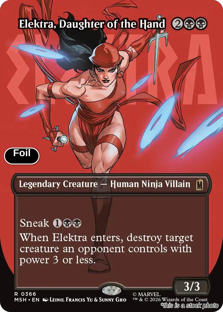 Elektra, Daughter of the Hand (Borderless) (0366)