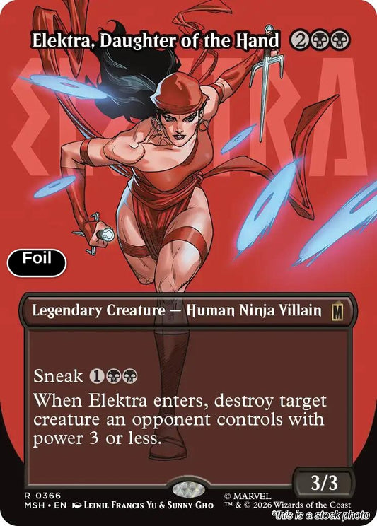 Elektra, Daughter of the Hand (Borderless) (0366)