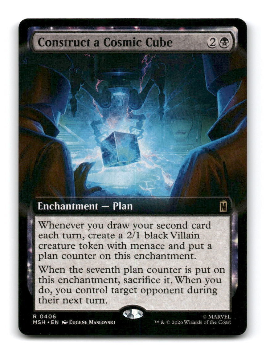 Construct a Cosmic Cube (Extended Art)
