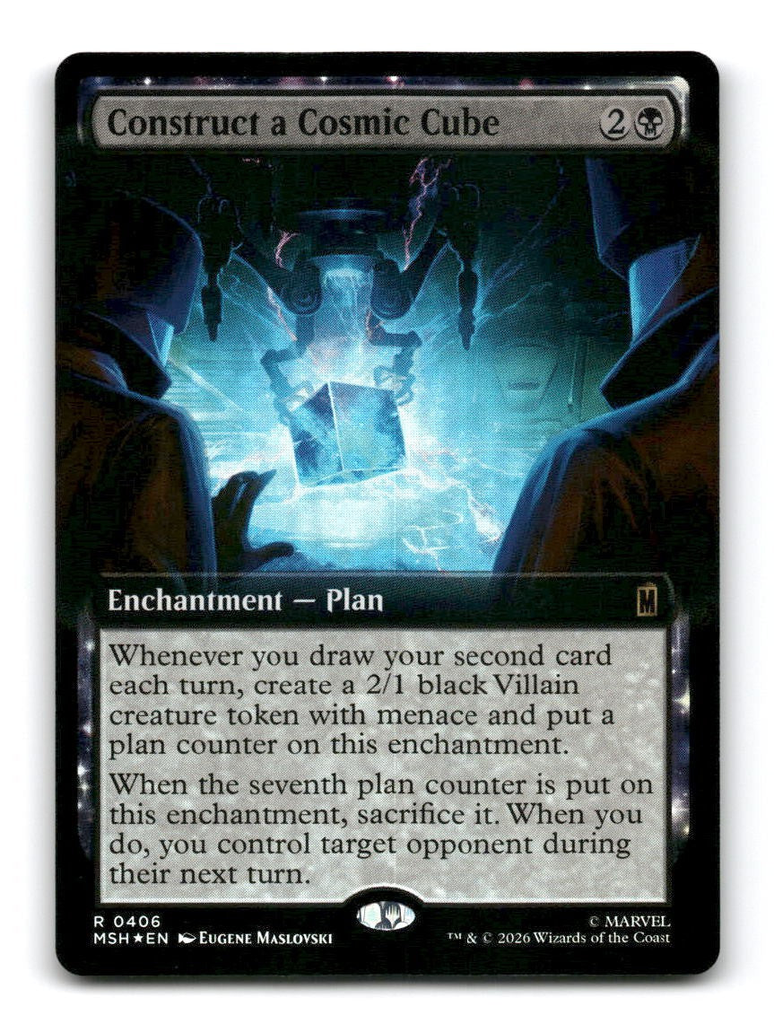 Construct a Cosmic Cube (Extended Art)
