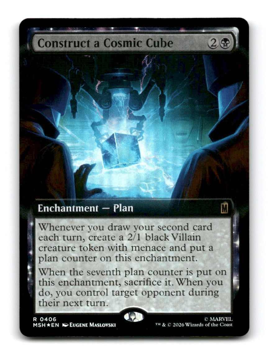 Construct a Cosmic Cube (Extended Art)