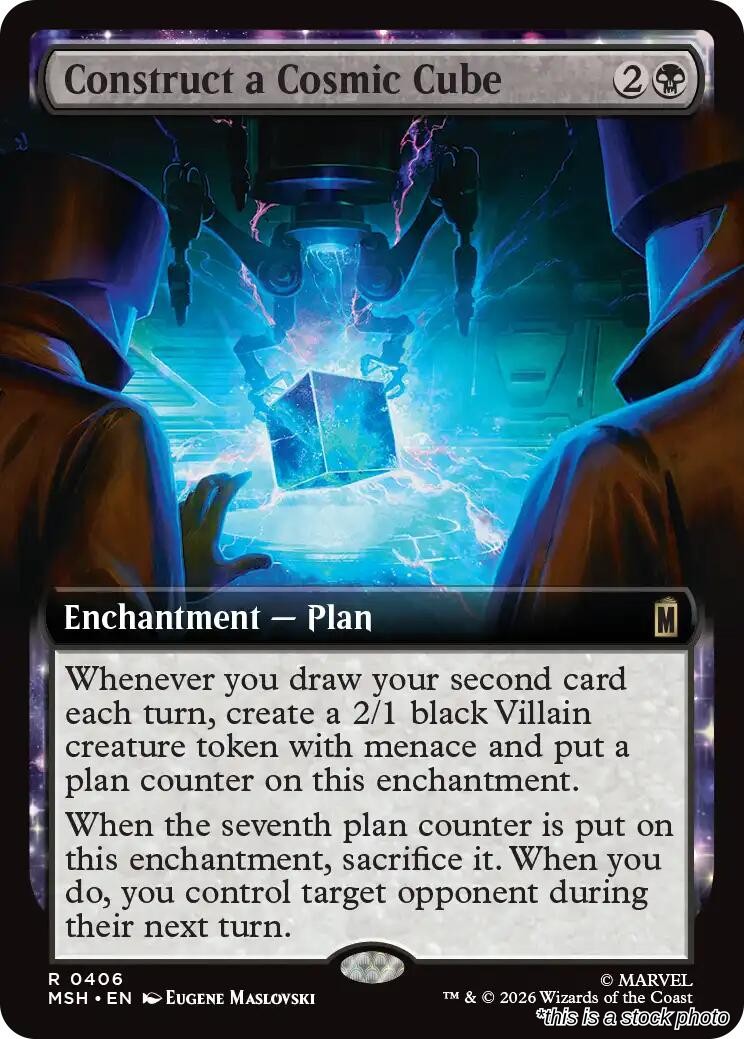 Construct a Cosmic Cube (Extended Art)