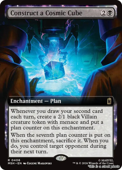 Construct a Cosmic Cube (Extended Art)