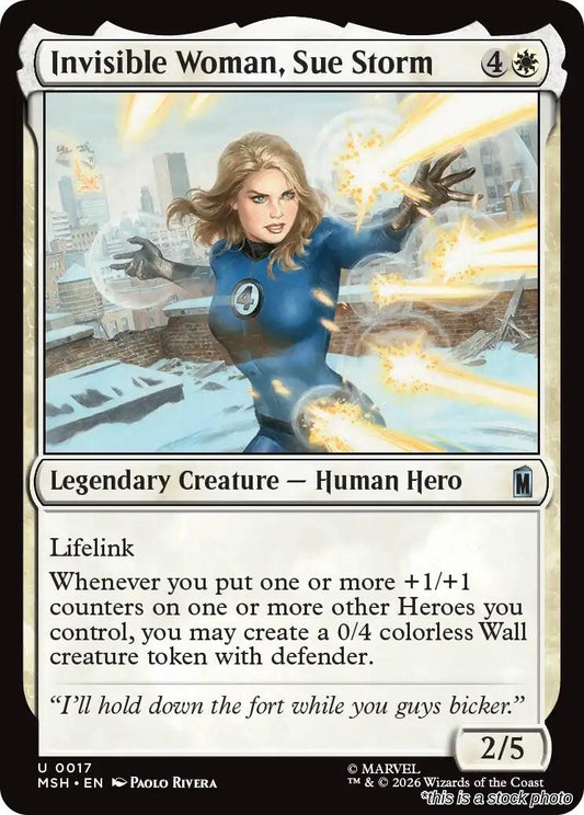 Invisible Woman, Sue Storm