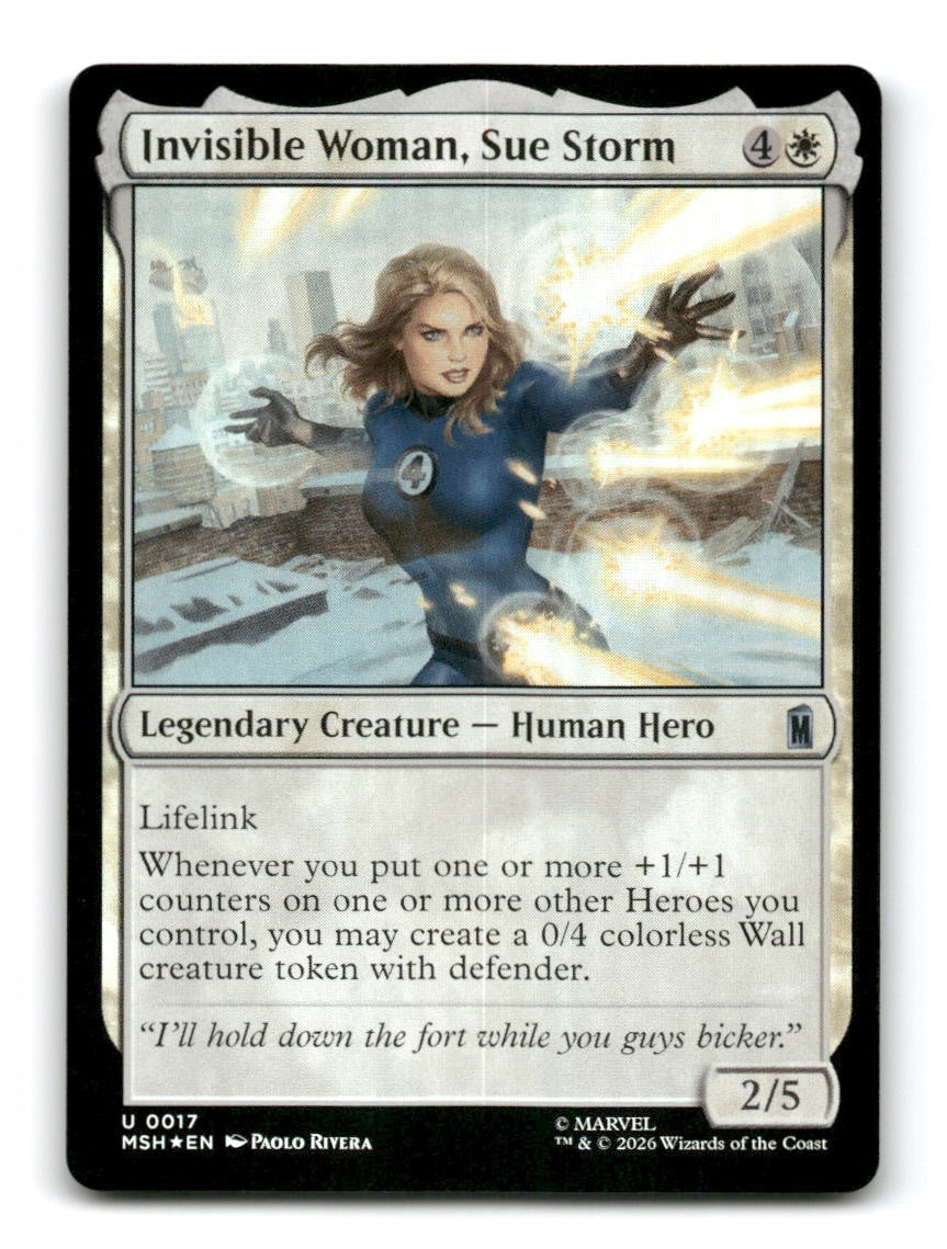 Invisible Woman, Sue Storm