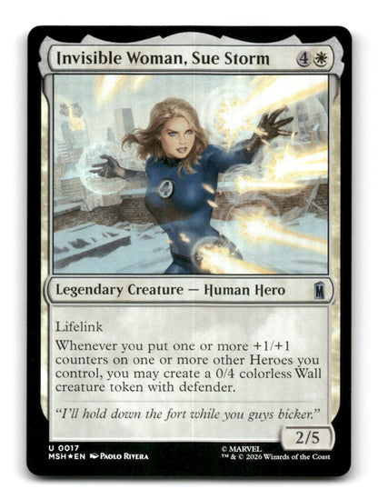 Invisible Woman, Sue Storm