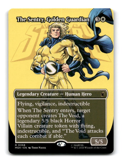 The Sentry, Golden Guardian (Borderless)