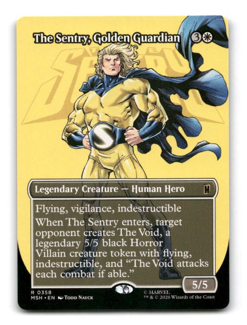 The Sentry, Golden Guardian (Borderless)