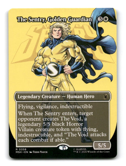 The Sentry, Golden Guardian (Borderless)