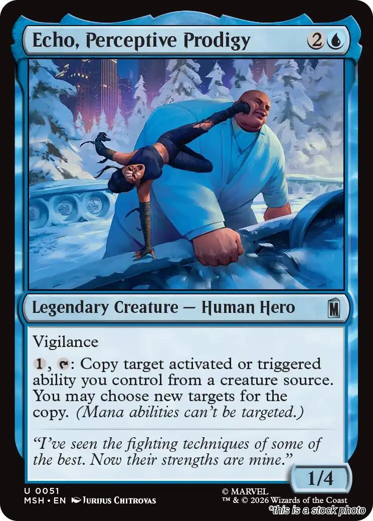 Echo, Perceptive Prodigy