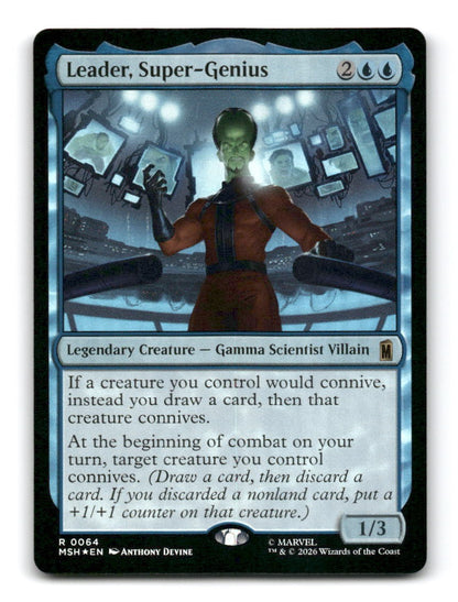 Leader, Super-Genius