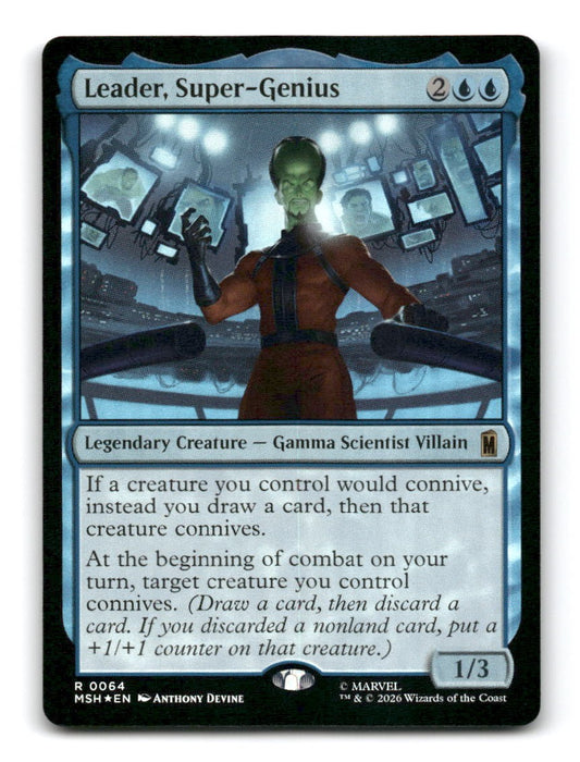 Leader, Super-Genius