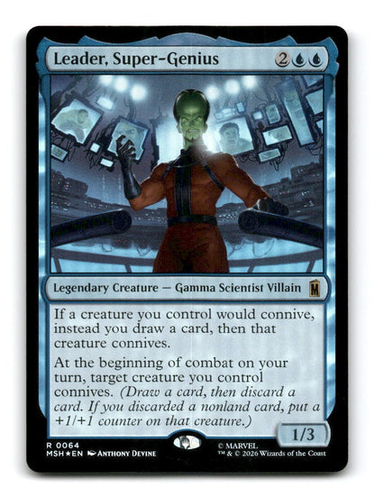 Leader, Super-Genius