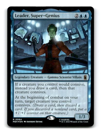 Leader, Super-Genius