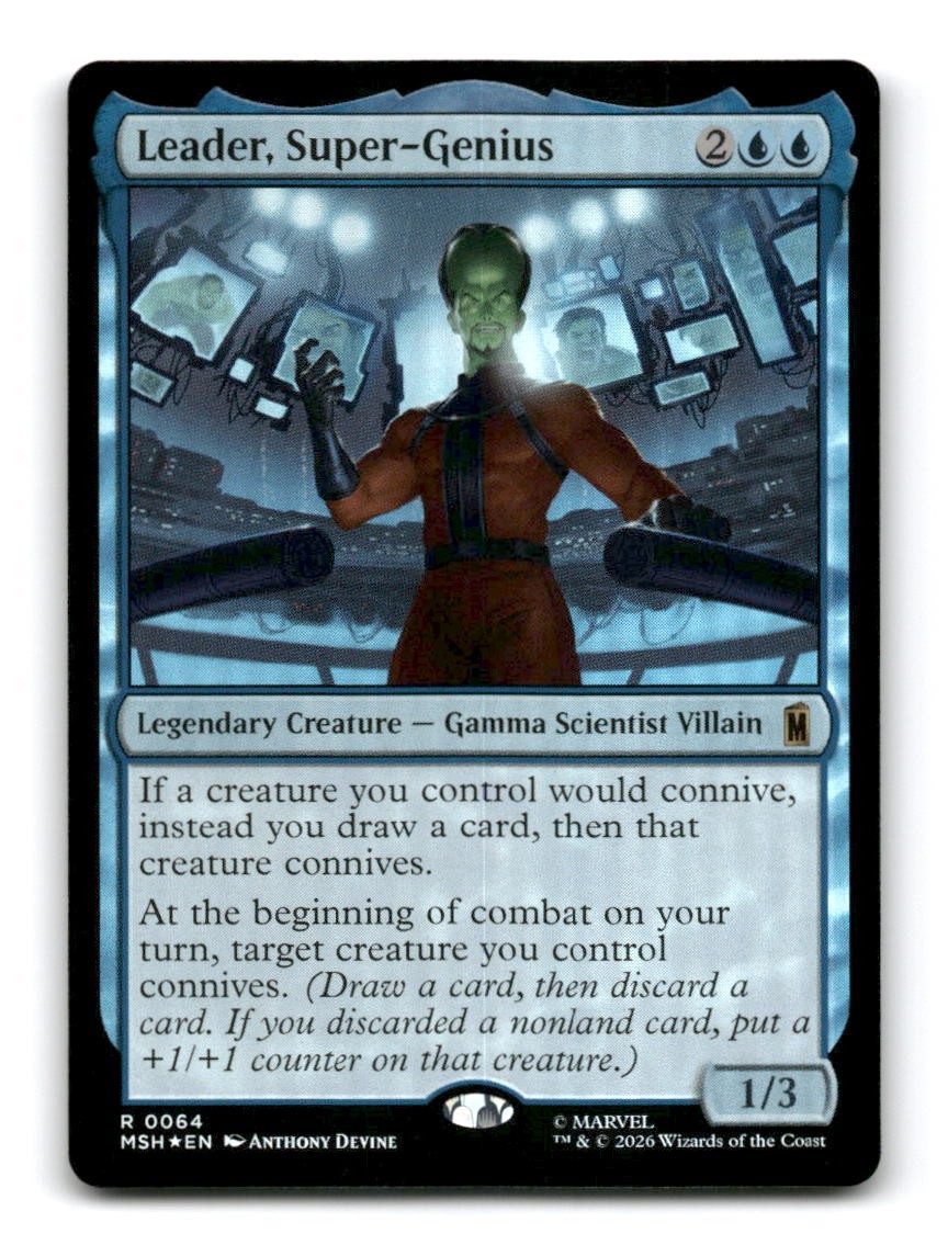 Leader, Super-Genius