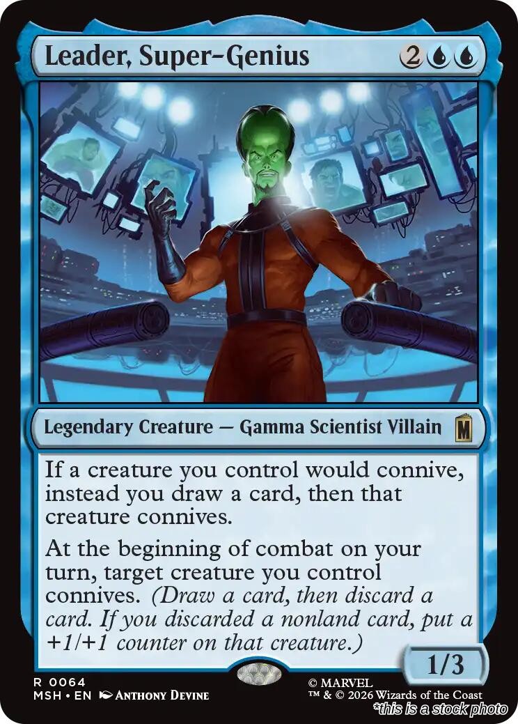 Leader, Super-Genius