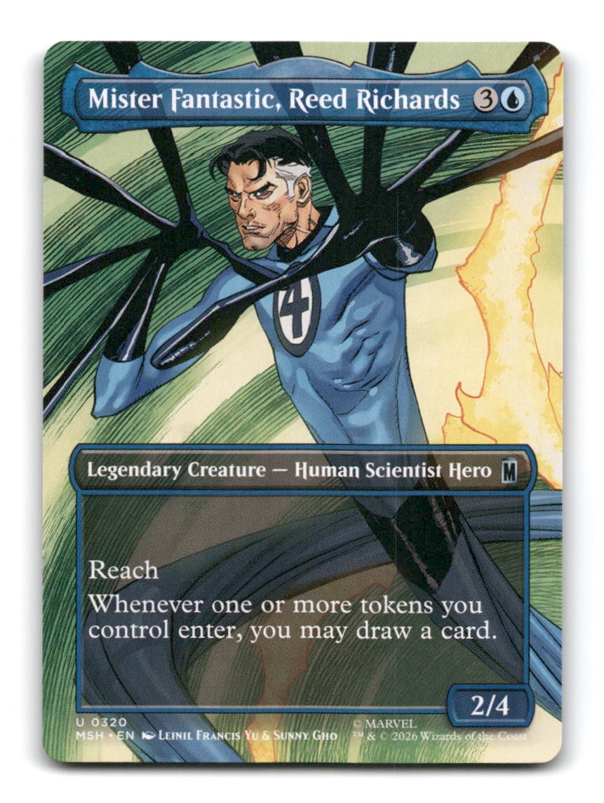 Mister Fantastic, Reed Richards (Borderless)