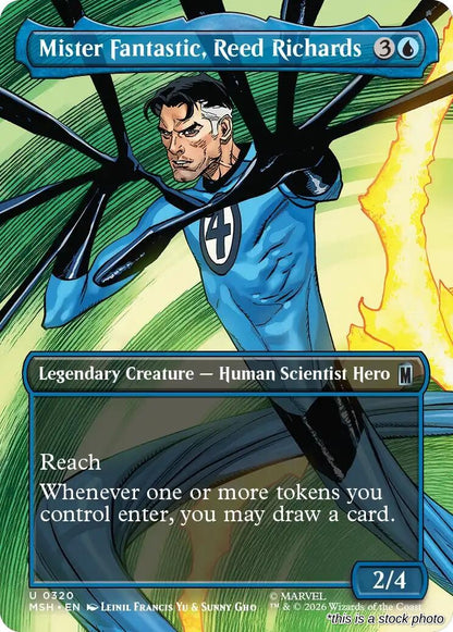 Mister Fantastic, Reed Richards (Borderless)