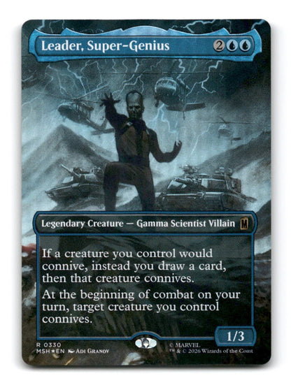 Leader, Super-Genius (Borderless)