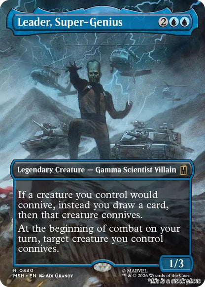 Leader, Super-Genius (Borderless)