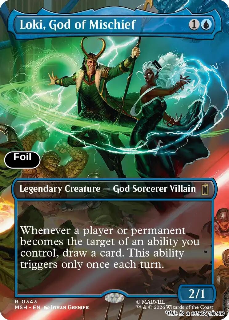 Loki, God of Mischief (Borderless)