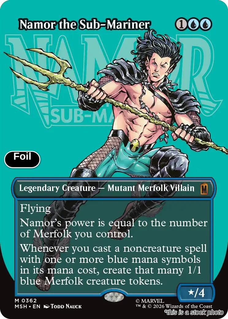 Namor the Sub-Mariner (Borderless) (0362)
