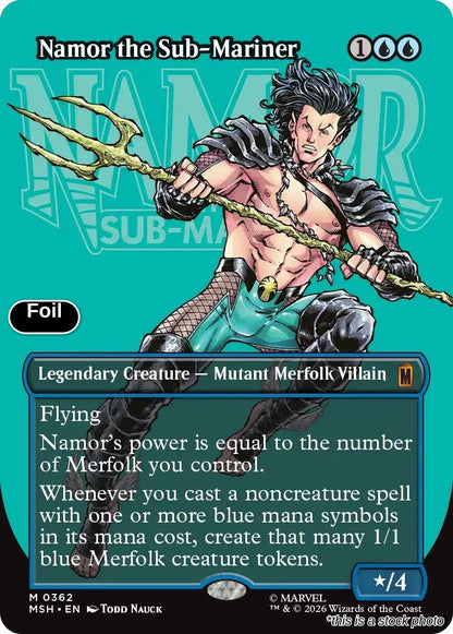 Namor the Sub-Mariner (Borderless) (0362)