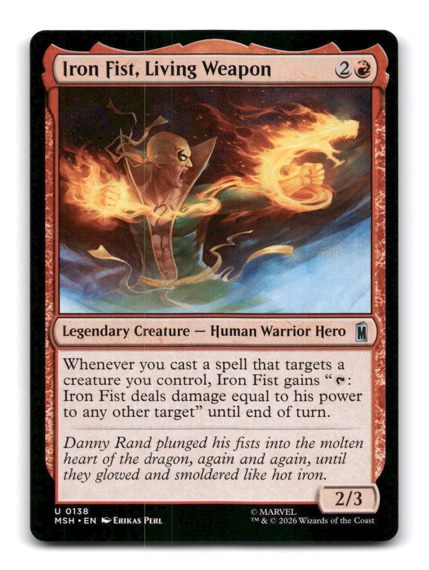 Iron Fist, Living Weapon