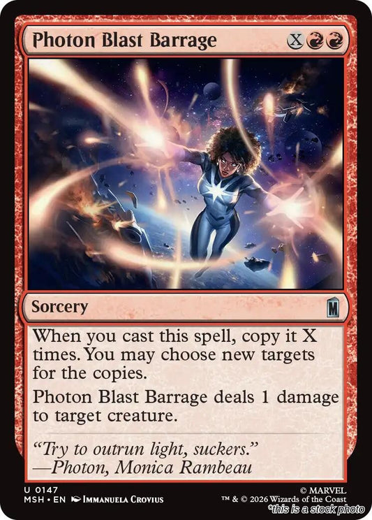 Photon Blast Barrage