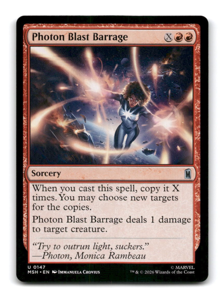 Photon Blast Barrage