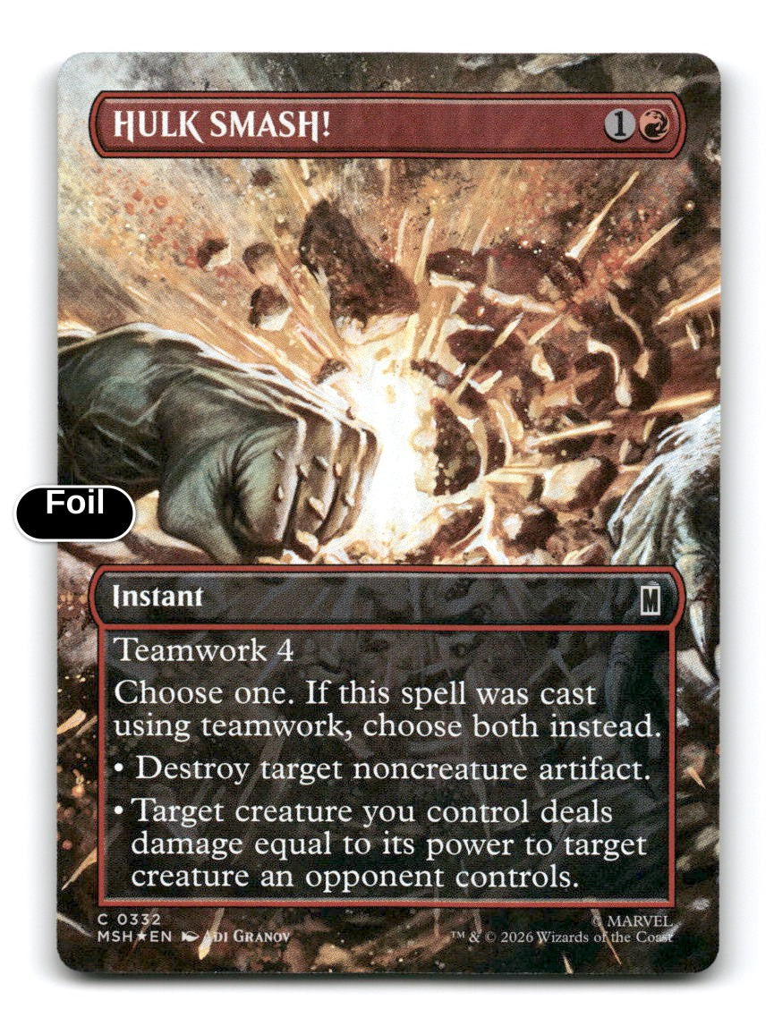 HULK SMASH! (Borderless)