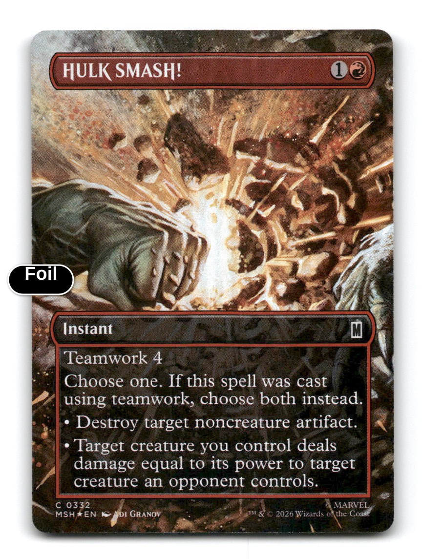 HULK SMASH! (Borderless)