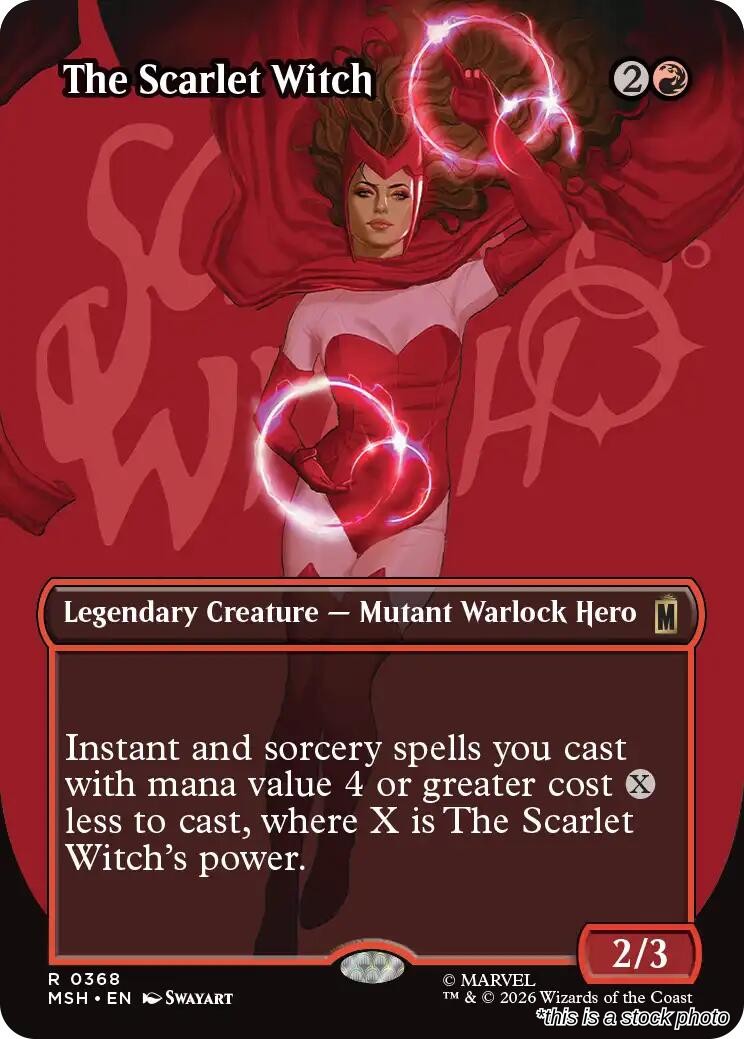 The Scarlet Witch (Borderless)