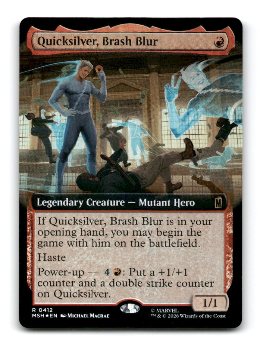 Quicksilver, Brash Blur (Extended Art)