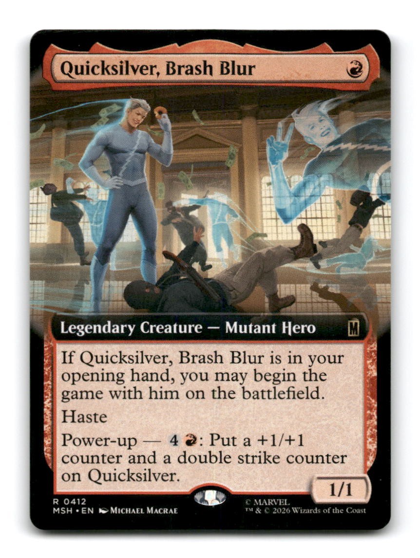 Quicksilver, Brash Blur (Extended Art)