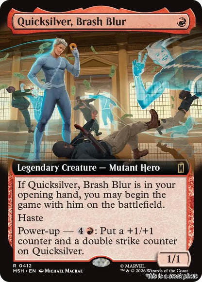 Quicksilver, Brash Blur (Extended Art)
