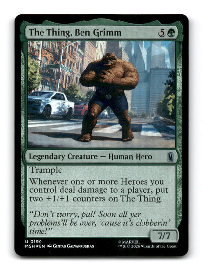 The Thing, Ben Grimm
