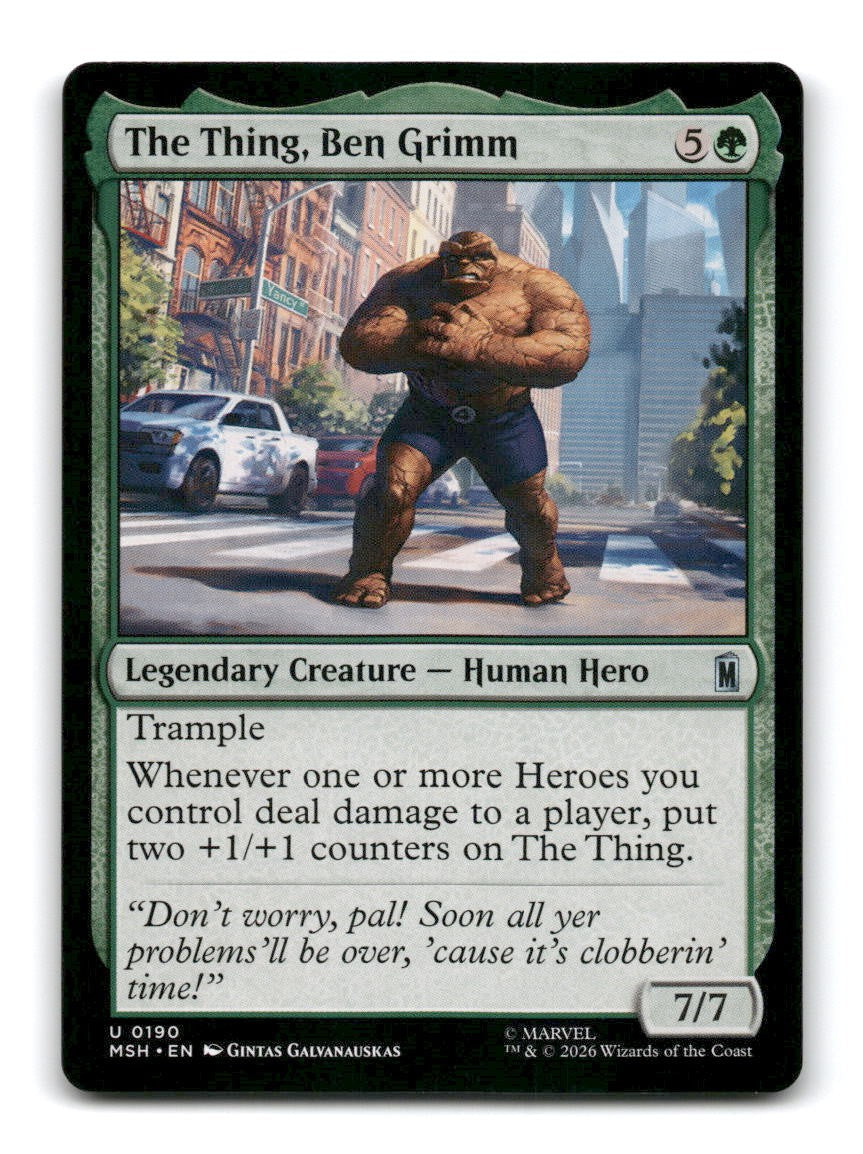 The Thing, Ben Grimm