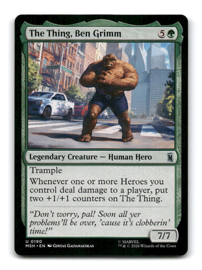 The Thing, Ben Grimm