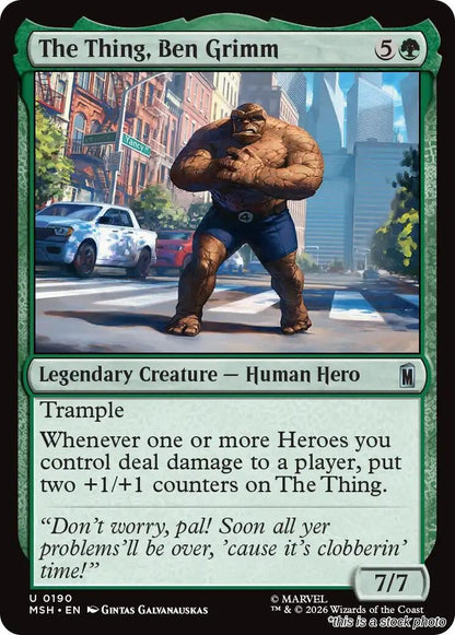 The Thing, Ben Grimm