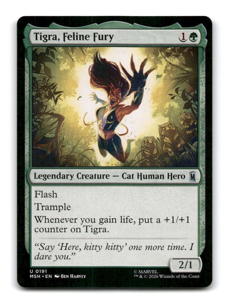 Tigra, Feline Fury